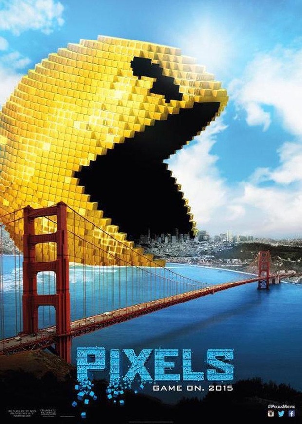 PIXELS de CHRIS COLUMBUS póster