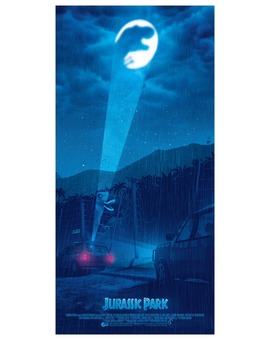 JURASSIC PARK póster de PATRICK CONNAN
