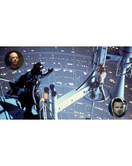JASON REITMAN (Director), AARON PAUL (Luke), J.K.SIMMONS (Darh Vader).. y EL IMPERIO CONTRAATACA