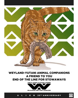 ALIEN póster de LAURIE GREASLEY (más posters por el 35 aniversario, bien)