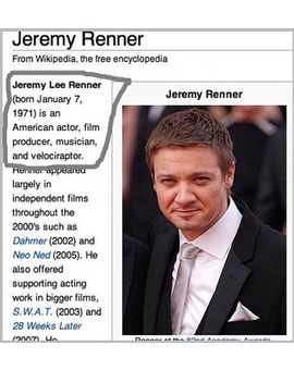 Lo dice Wikipedia, así que debe ser verdad.
