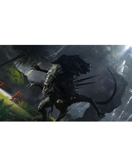   Concept Art de GEOFFROY THOORENS y DOUG WILLIAMS para ALIEN de NEILL BLOMKAMP (2)