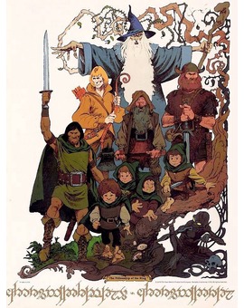 Póster de ESDLA de RALPH BAKSHI