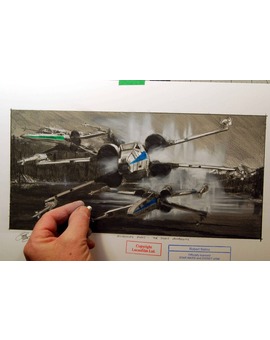 Concept art de ROBERT BAILEY para STAR WARS VII (1)