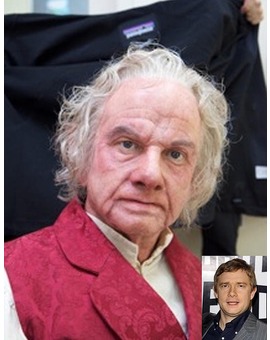 MARTIN FREEMAN dobló a IAN HOLM en los planos exteriores de BOLSÓN CERRADO