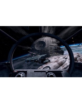 ¿Y jugar a STAR WARS como si estuvieras en el cockpit de una nave?