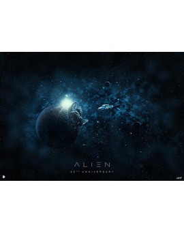 ALIEN 35 ANIVERSARIO póster de DOALY
