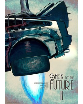 REGRESO AL FUTURO II póster de DUKE DOKS
