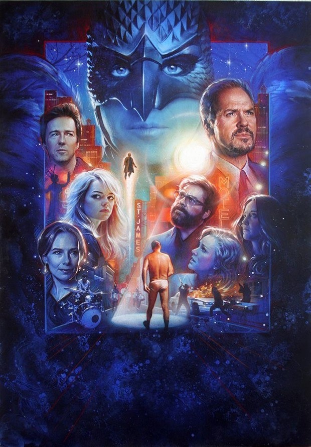 BIRDMAN cartel de STEVE CHORNEY