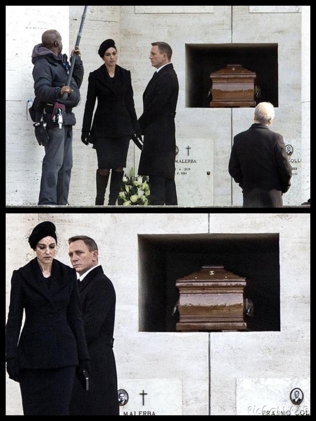 SPECTRE (fotos del rodaje en Roma)
