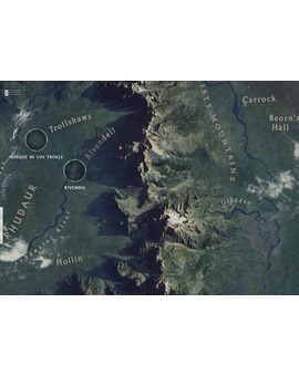 Por si no lo conocíais. Mapa interactivo en 3D de la TIERRA MEDIA.