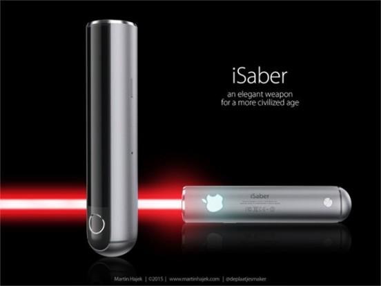Si APPLE diseñara un SABLE LÁSER.