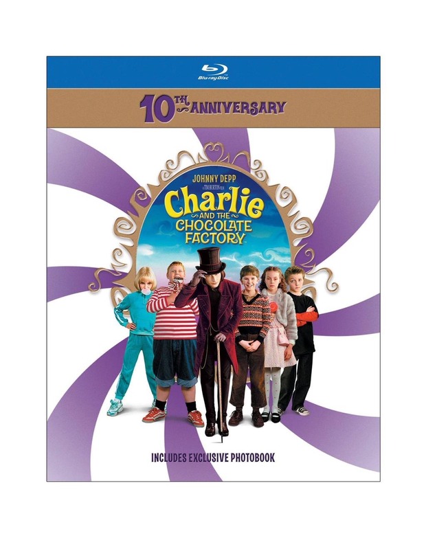 CHARLIE Y LA FABRICA DE CHOCOLATE edición 10º ANIVERSARIO.