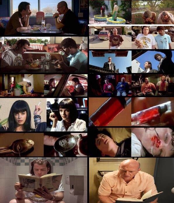 ¿Qué hay de PULP FICTION en BREAKING BAD?