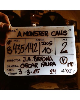 J.A.BAYONA ha terminado el rodaje de UN MONSTRUO VIENE A VERME.