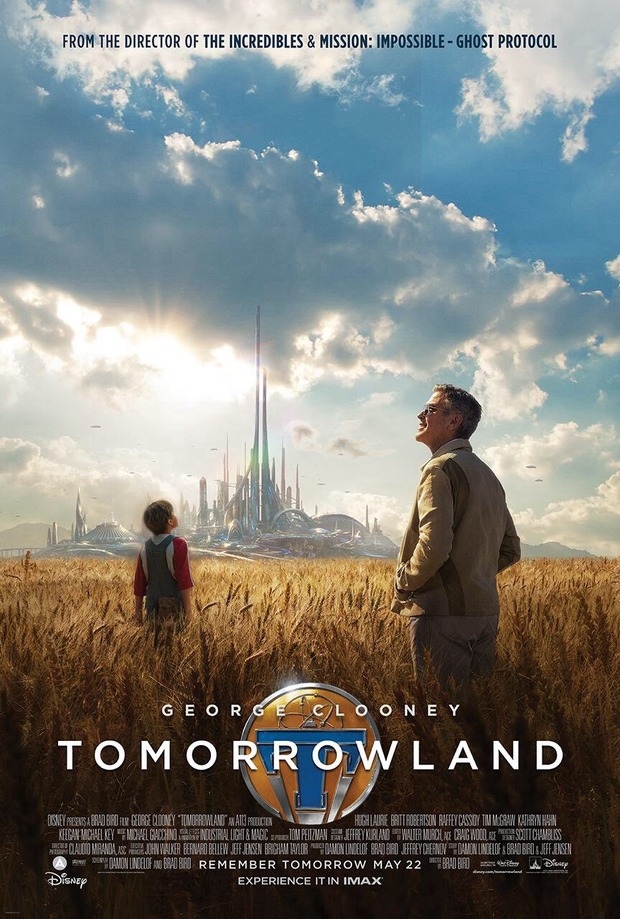 TOMORROWLAND póster.