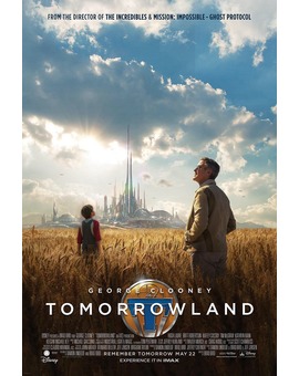 TOMORROWLAND póster.
