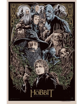 EL HOBBIT. UN VIAJE INESPERADO póster de KEN TAYLOR y NICOLAS DELORT.