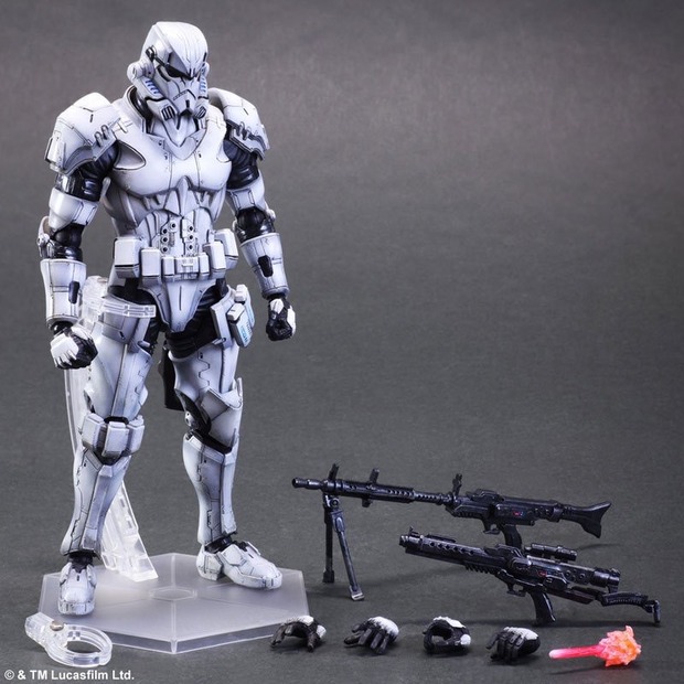 Figura reimaginando a un STORMTROOPER de SQUARE ENIX.