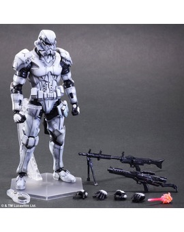 Figura reimaginando a un STORMTROOPER de SQUARE ENIX.
