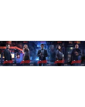 Los pósters de DAREDEVIL.