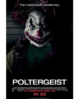 POLTERGEIST póster U.K. ¿Miedito?