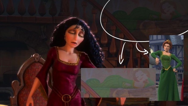 ¿Aparece FIONA en ENREDADOS?