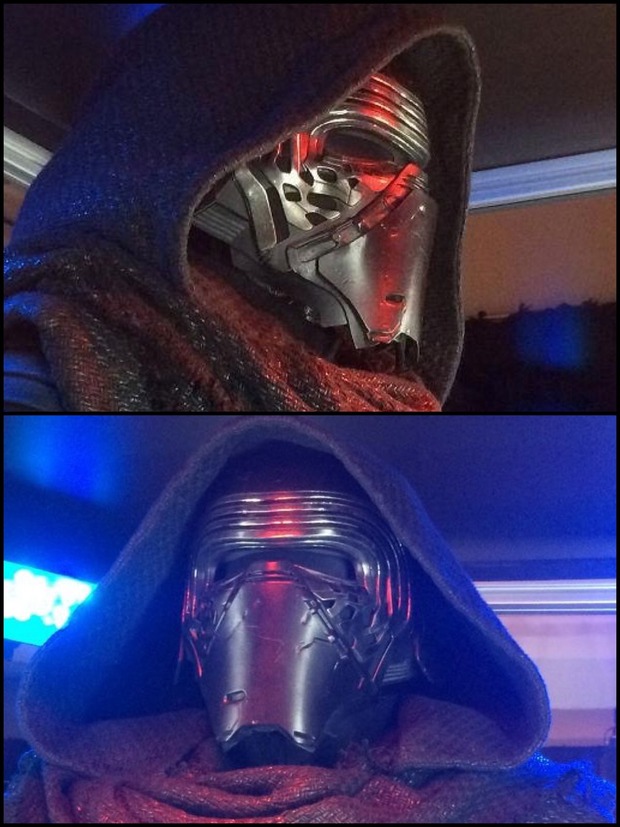 En el STAR WARS CELEBRATION DAY se ha podido ver el traje y la máscara de KYLO REN.