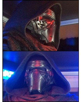 En el STAR WARS CELEBRATION DAY se ha podido ver el traje y la máscara de KYLO REN.