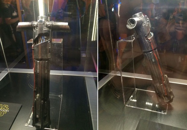 El sable láser de KYLO REN.
