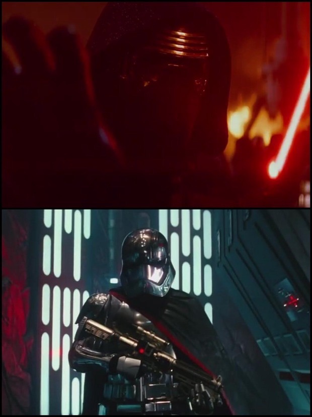 KYLO REN, CAPITÁN PHASMA... Está claro que con los nombres no pensaron en cómo suena en español.