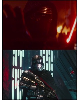 KYLO REN, CAPITÁN PHASMA... Está claro que con los nombres no pensaron en cómo suena en español.