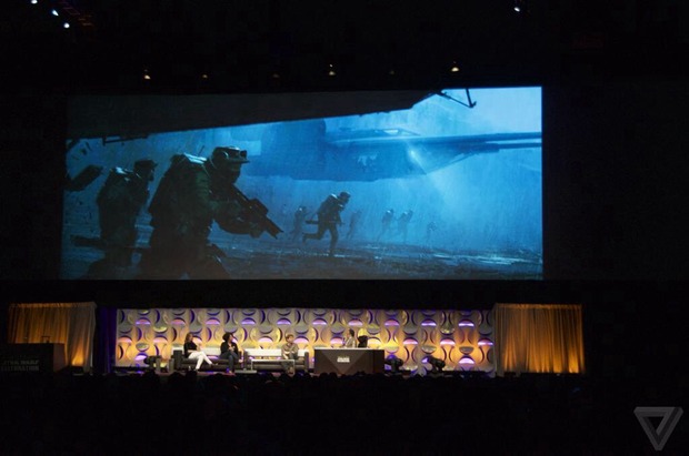 Concept art de ROGUE ONE en la STAR WARS CELEBRATION DAY.