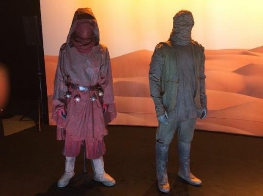 No es TATOOINE es JAKKU, estos son sus habitantes.