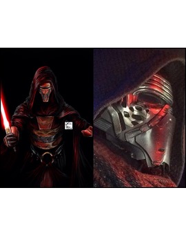 ¿Son DARTH RAVEN y KYLO REN hermanos, primos, del mismo equipo?