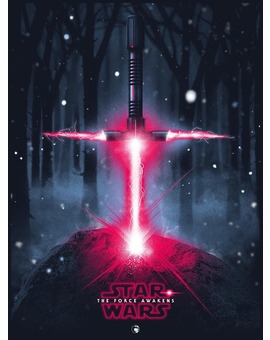 STAR WARS VII póster de PATRICK CONNAN.