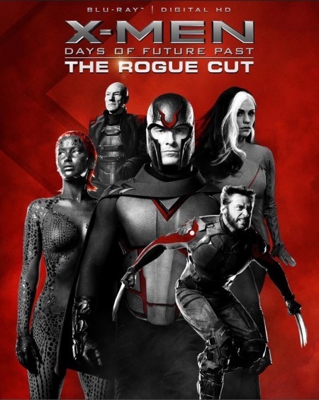 X-MEN: DAYS OF FUTURE PAST ROGUE CUT portada del BD.