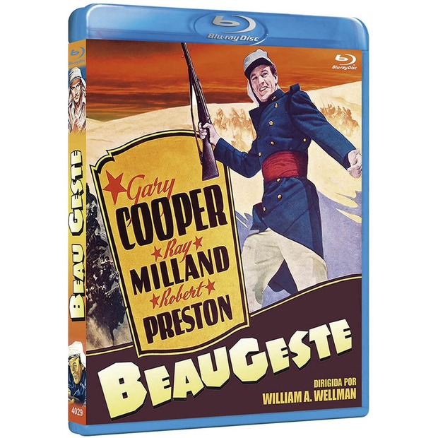 ¿Por qué no hay reseña de BEAU GESTE? ¿Es BD-R?