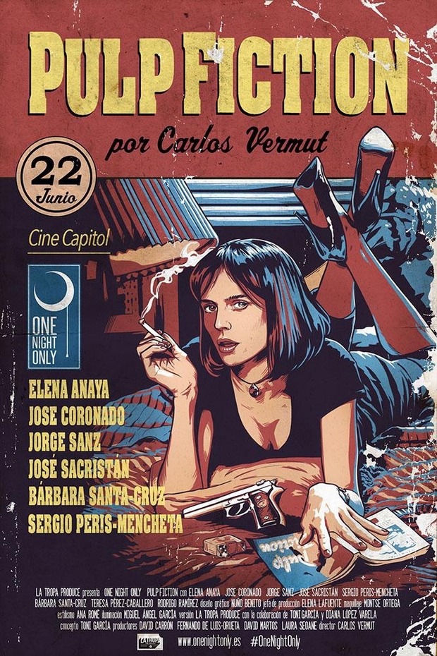 Lectura dramatizada de PULP FICTION.