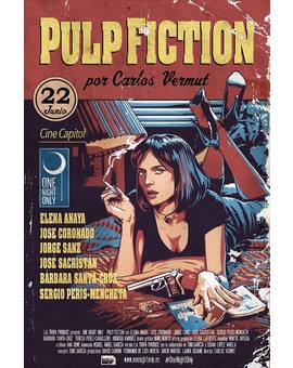 Lectura dramatizada de PULP FICTION.