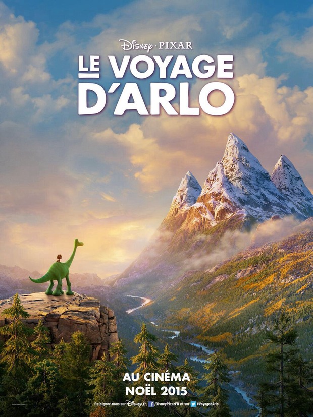 THE GOOD DINOSAUR. Póster francés, con el titulo cambiado, claro.