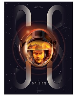 EL MARCIANO. Póster de ORLANDO AROCENA.