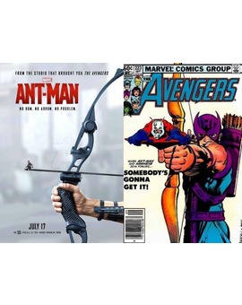 Otro póster de ANT-MAN, esta vez con inspiración en el cómic.