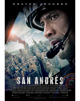 EL MARCIANO no puede llamarse EL MARCIANO porque aquí somos tonticos pero esta sí se puede llamar SAN ANDRÉS. ¿Y si la confundimos con un biopic de un santo?