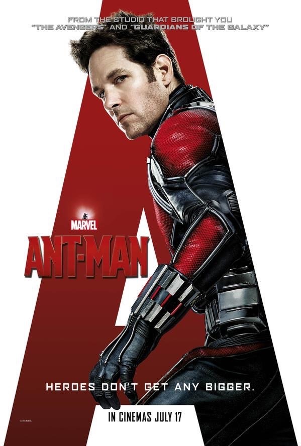 ANT-MAN. Póster británico.