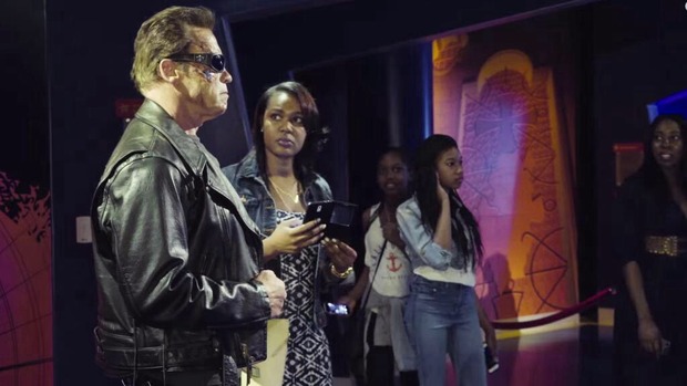TERMINATOR en el museo. :D