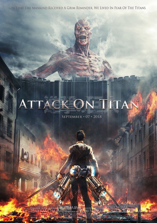 ATTACK ON TITAN. Nuevo trailer.