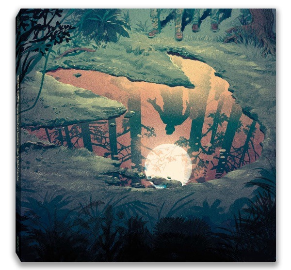 Edición limitada en vinilo de la BSO de JURASSIC WORLD diseñada por MONDO. 1