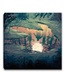 Edición limitada en vinilo de la BSO de JURASSIC WORLD diseñada por MONDO. 1