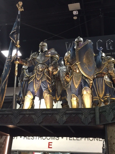 Armaduras de WARCRAFT en la CÓMIC CON. 2